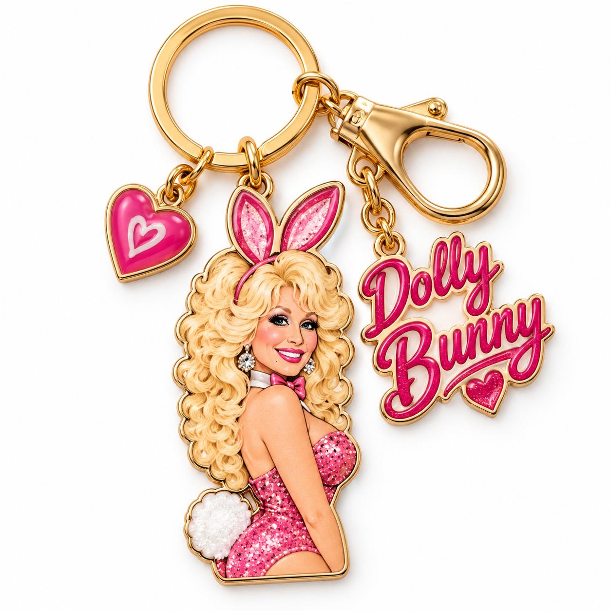 Dolly Bunny Keychain