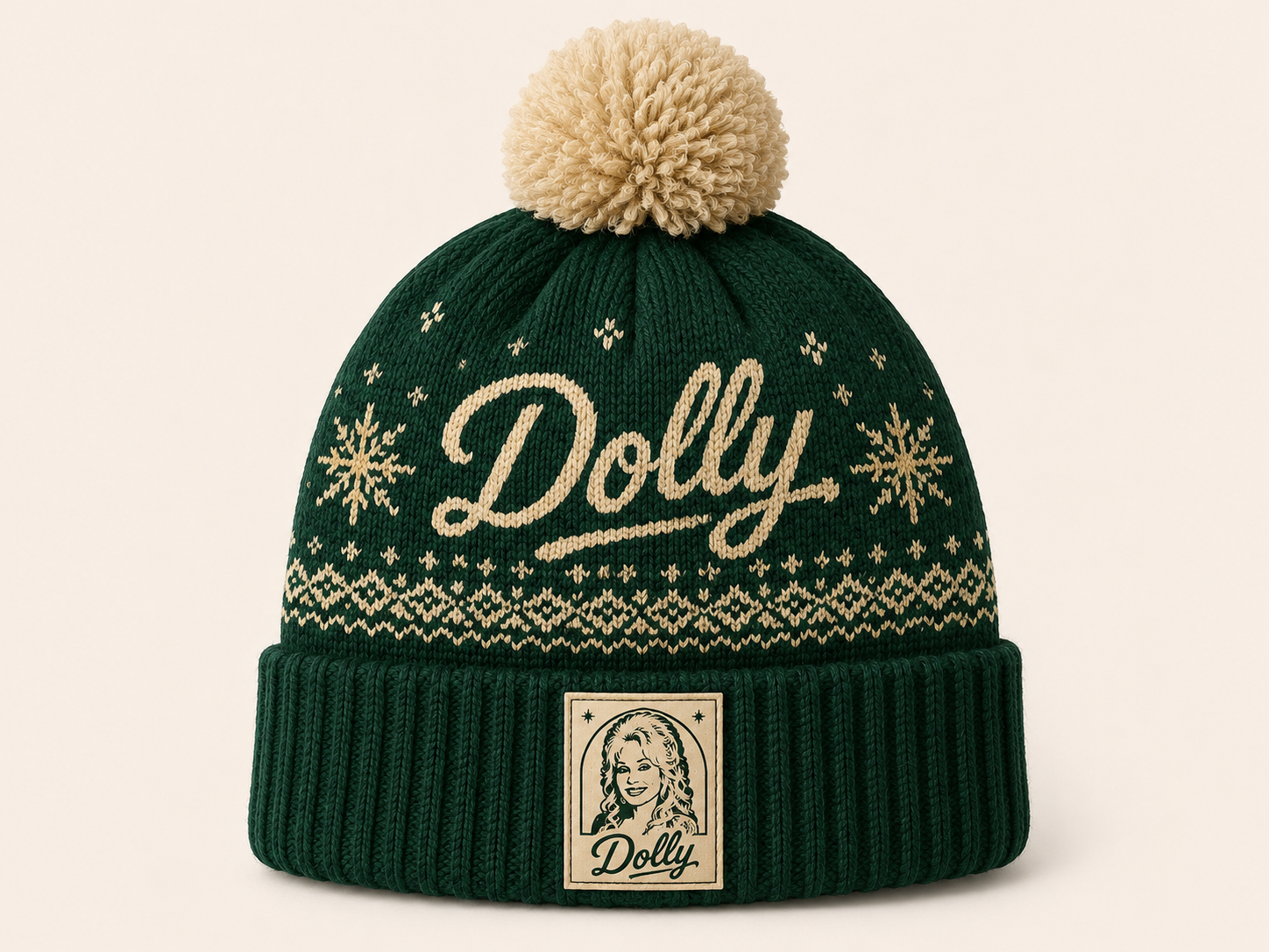 Dolly Pom-Pom Beanie