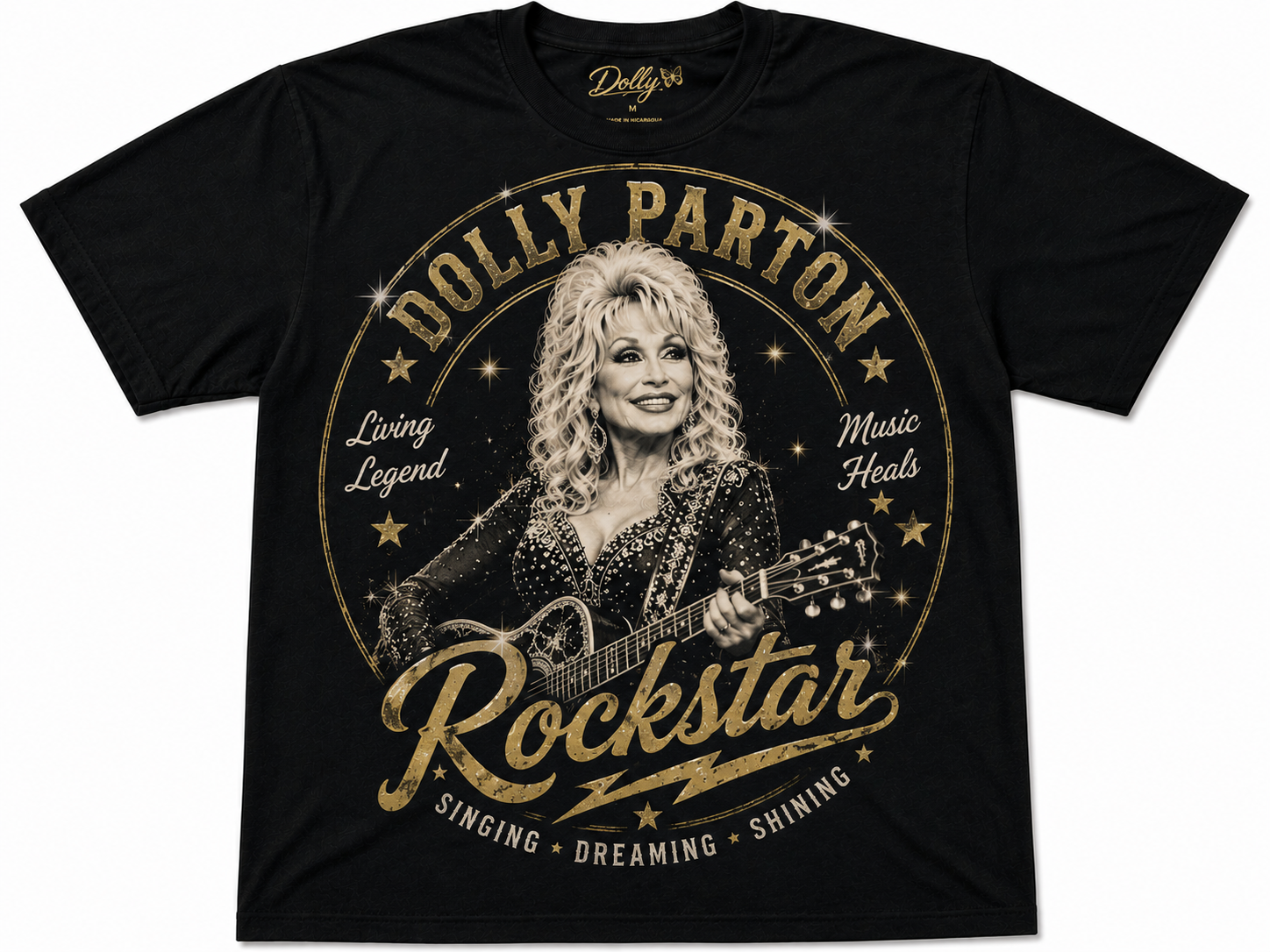 Rockstar Circle Photo T-Shirt