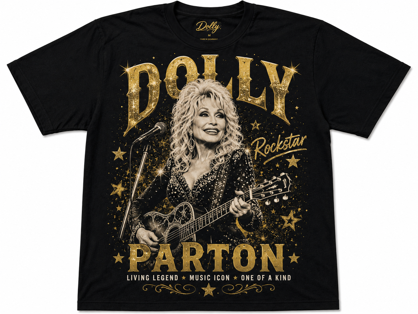 Rockstar Gold Photo T-Shirt