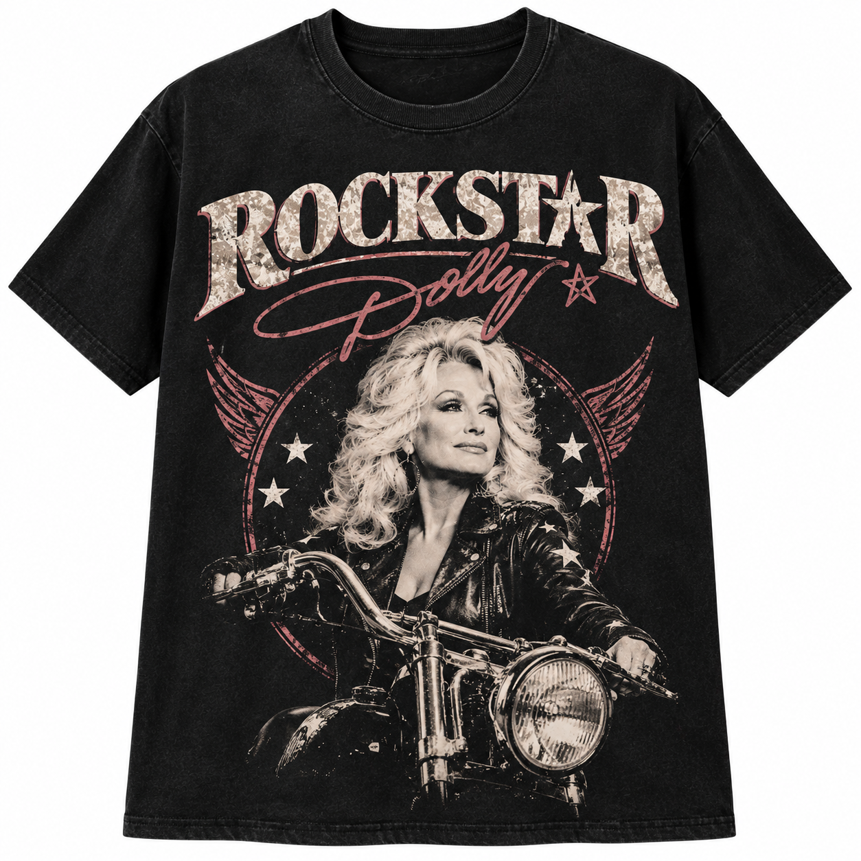 Rockstar Dolly Moto T-Shirt